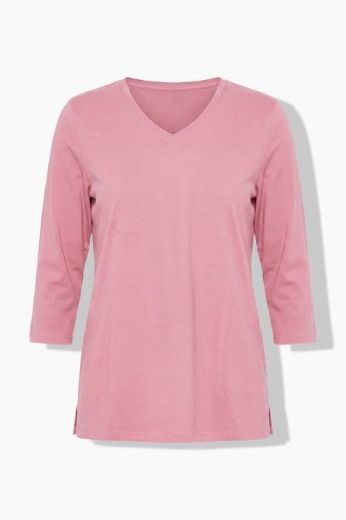 Plus size veliki brojevi Majice 3/4 rukava 2 u paketu V izreza za punije