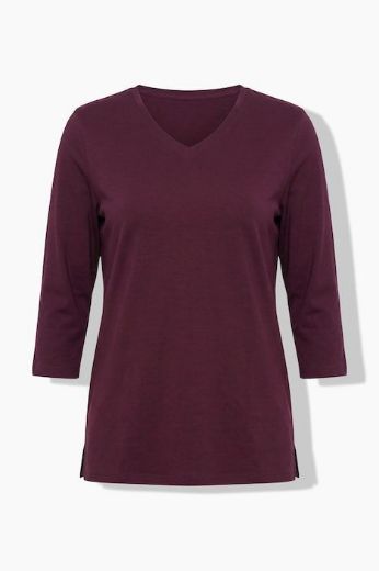 Plus size veliki brojevi Majice 3/4 rukava 2 u paketu V izreza za punije