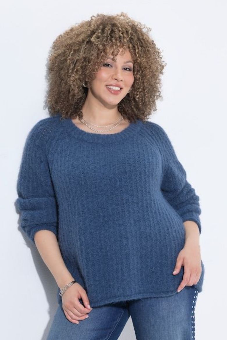 Plus size veliki brojevi Pulover dugih rukava za punije
