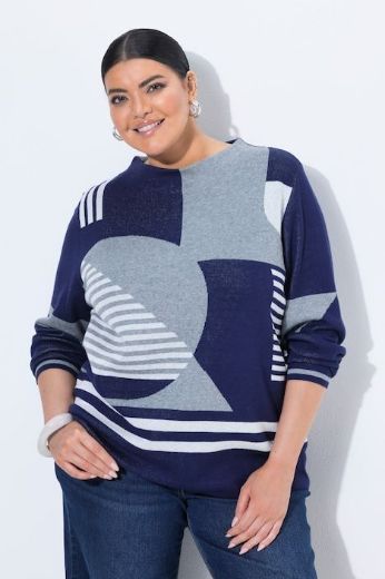 Plus size veliki brojevi Pulover dugih rukava za punije