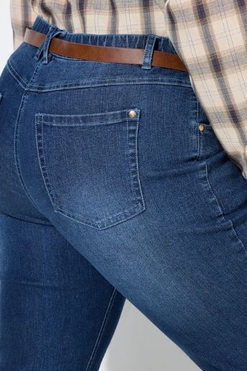 Plus size veliki brojevi Traperice dugih nogavica za punije