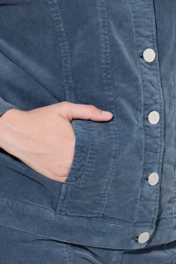 Plus size veliki brojevi Jakna lagana od samta za punije