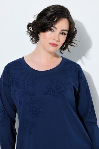Plus size veliki brojevi Haljina dugih rukava za punije