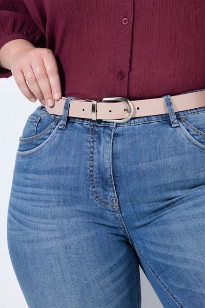 Veliki brojevi  Remen sa srebrnom kopčom moda za punije