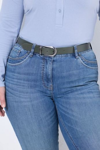 Plus size veliki brojevi Remen sa srebrnom kopčom za punije