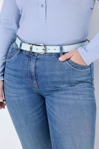 Plus size veliki brojevi Remen sa srebrnom kopčom za punije
