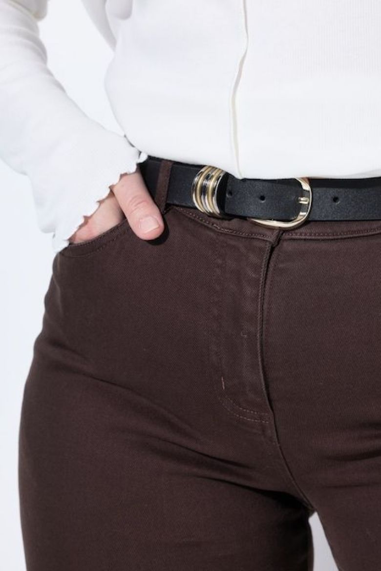 Plus size veliki brojevi  Remen s okruglom kopčom za punije