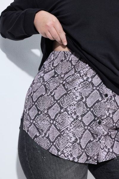 Veliki brojevi Produžetak za bluzu moda za punije