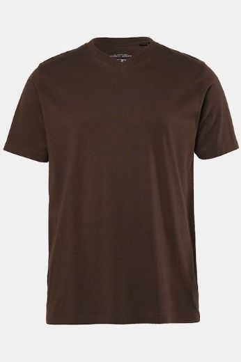 Plus size veliki brojevi Majica Basic V ovratnik za punije