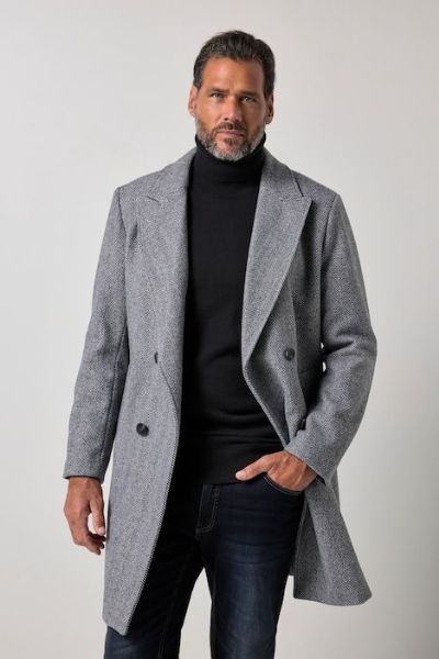 Veliki brojevi Kaput moda za punije