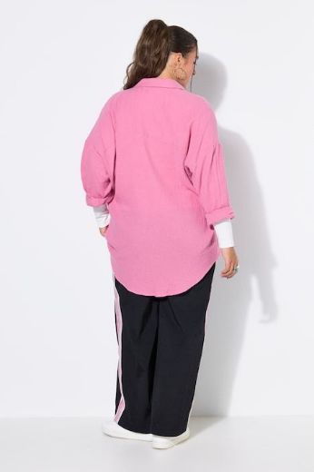 Plus size veliki brojevi Bluza na kopčanje za punije