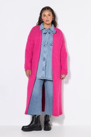 Plus size veliki brojevi Kardigan dugog kroja za punije