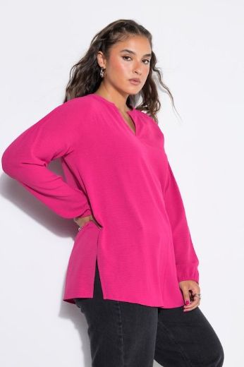 Plus size veliki brojevi Bluza 3/4 rukava A kroja za punije