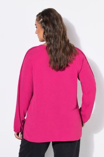 Plus size veliki brojevi Bluza 3/4 rukava A kroja za punije