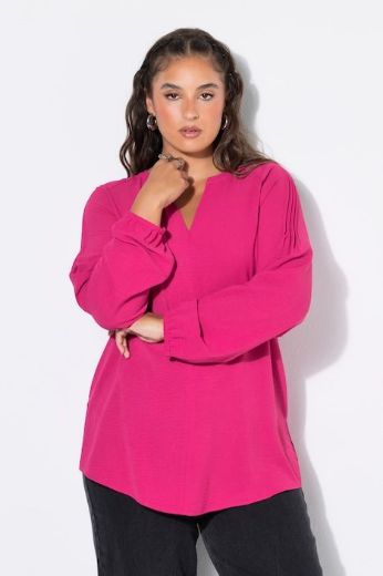 Plus size veliki brojevi Bluza 3/4 rukava A kroja za punije