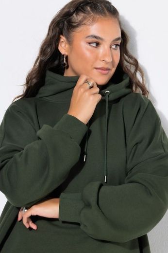 Plus size veliki brojevi Majica dugih rukava s kapuljačom za punije