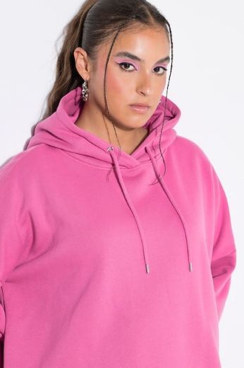 Plus size veliki brojevi Majica dugih rukava s kapuljačom za punije