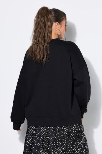 Plus size veliki brojevi Majica dugih rukava šireg kroja sa kragnom za punije