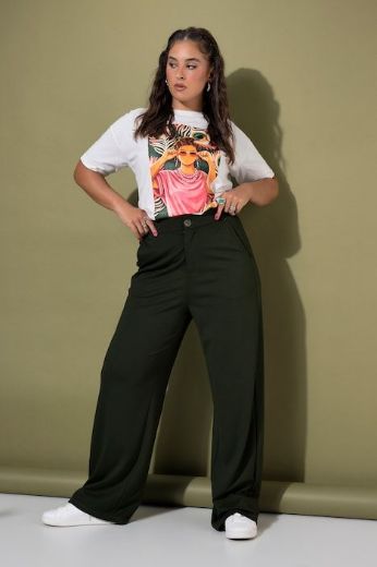 Plus size veliki brojevi Hlače dugih nogavica visokog struka za punije