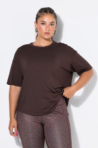 Plus size veliki brojevi Majica kratkih rukava šireg kroja za punije