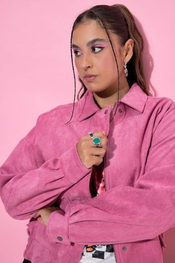 Plus size veliki brojevi Jakna šireg kroja za punije