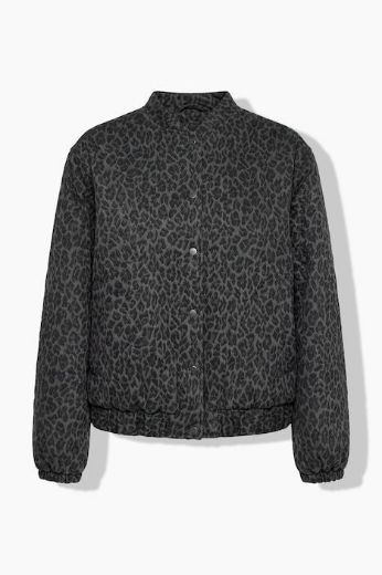 Plus size veliki brojevi Bluza dugih rukava šireg kroja leopard uzorka za punije