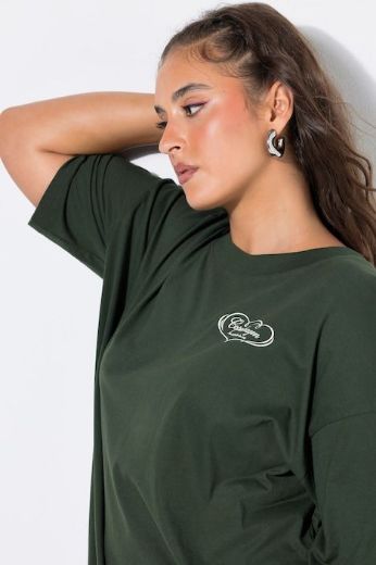 Plus size veliki brojevi Majica kratkih rukava šireg kroja za punije