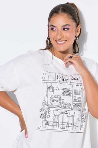 Plus size veliki brojevi Majica kratkih rukava šireg kroja za punije