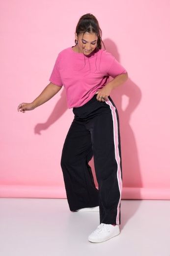 Plus size veliki brojevi Hlače širokih nogavica elastičnog struka za punije