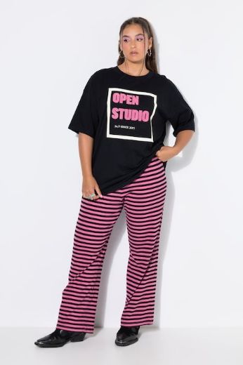 Plus size veliki brojevi Majica kratkih rukava šireg kroja za punije