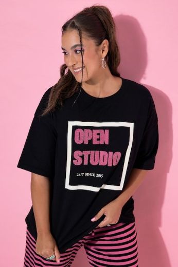 Plus size veliki brojevi Majica kratkih rukava šireg kroja za punije