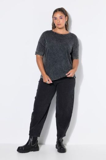 Plus size veliki brojevi Majica kratkih rukava šireg kroja za punije