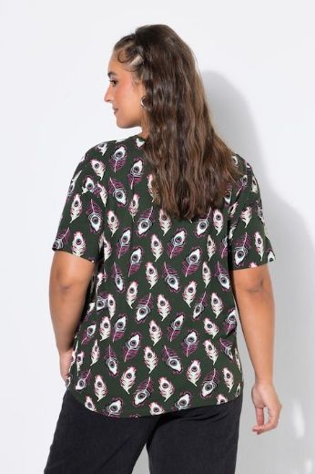 Plus size veliki brojevi Majica kratkih rukava šireg kroja za punije