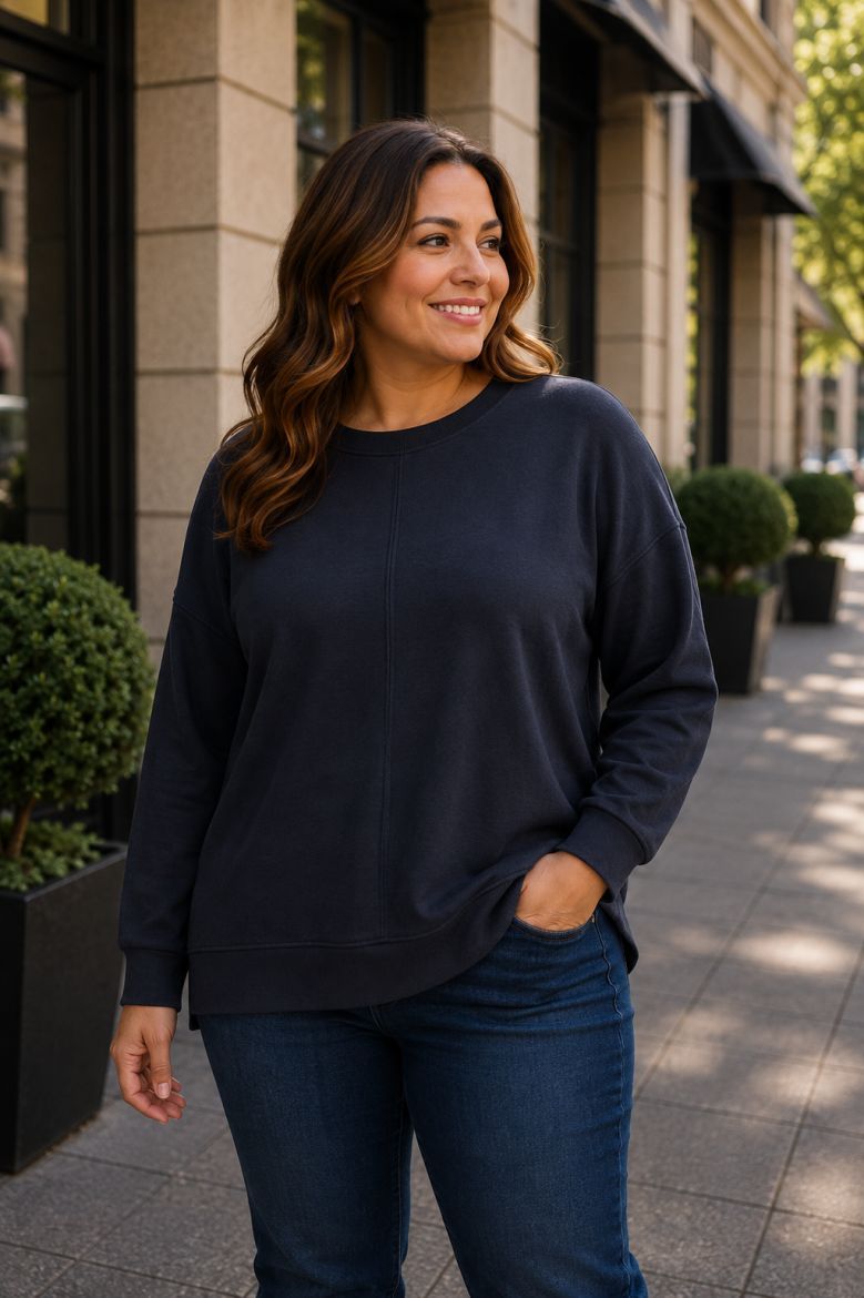 Plus size veliki brojevi Majica dugih rukava za punije