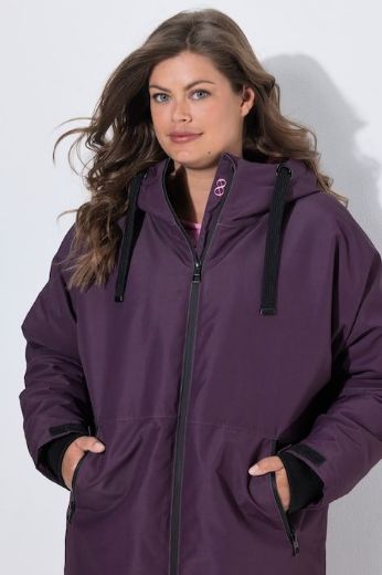 Plus size veliki brojevi Jakna dužeg kroja vodootporna za punije