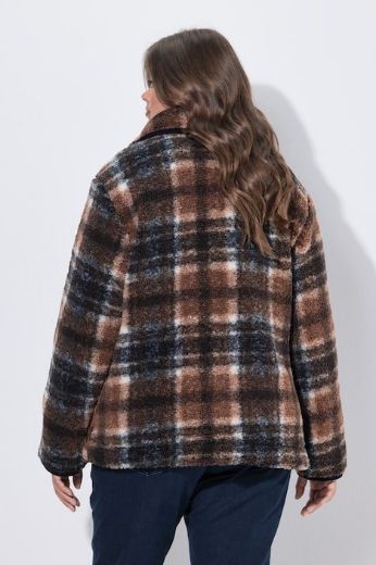 Plus size veliki brojevi Jakna teddy od flisa za punije