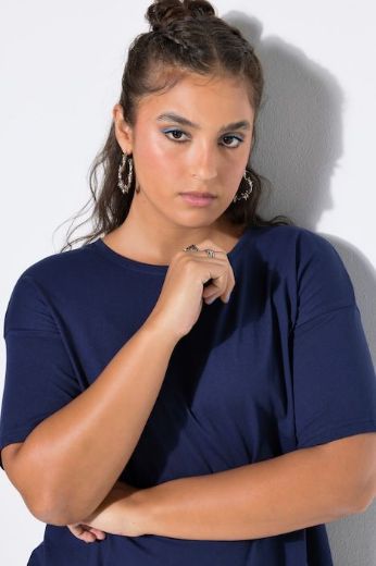 Plus size veliki brojevi Majica okruglog ovratnika kratkih rukava za punije