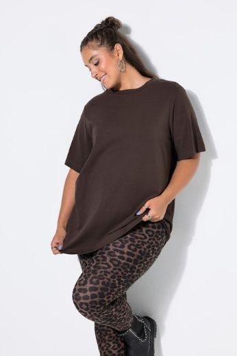 Plus size veliki brojevi Majica dugi model kratkih rukava za punije