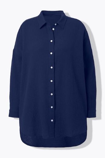 Plus size veliki brojevi Bluza na kopčanje za punije