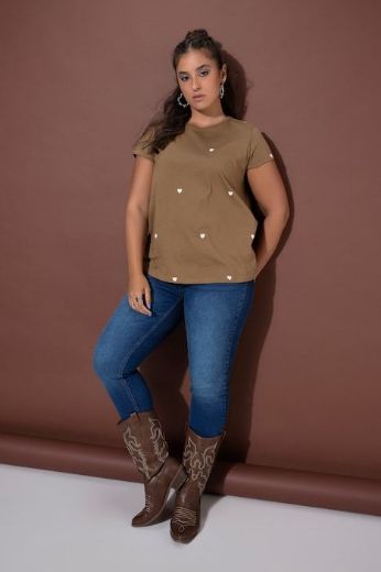 Plus size veliki brojevi Majica kratkih rukava za punije