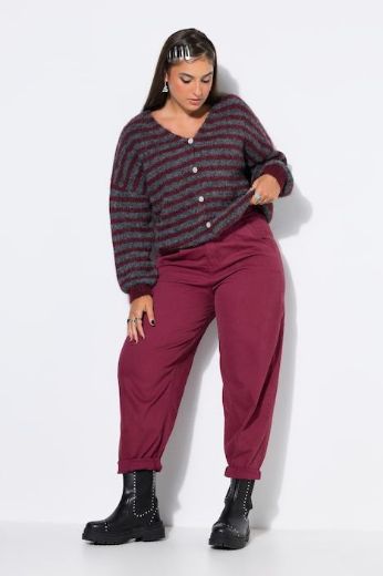 Plus size veliki brojevi Traperice širih nogavica za punije