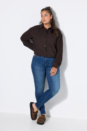 Plus size veliki brojevi Traperice uskih nogavica za punije
