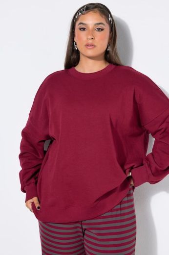 Plus size veliki brojevi Majica dugih rukava šireg kroja za punije