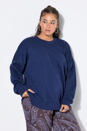 Plus size veliki brojevi Majica dugih rukava šireg kroja za punije