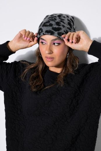 Plus size veliki brojevi Kapa s leopard uzorkom za punije