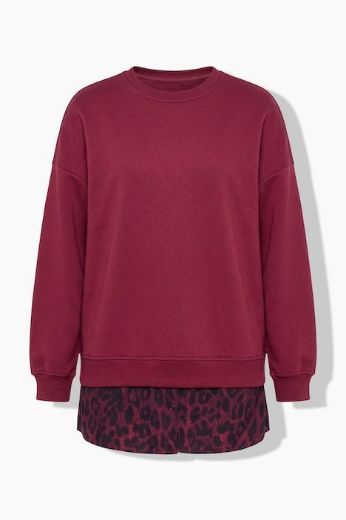 Plus size veliki brojevi Majica dugih rukava šireg kroja za punije