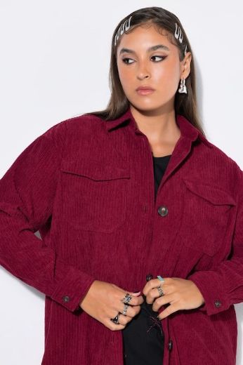 Plus size veliki brojevi Košulja dugih rukava šireg kroja za punije
