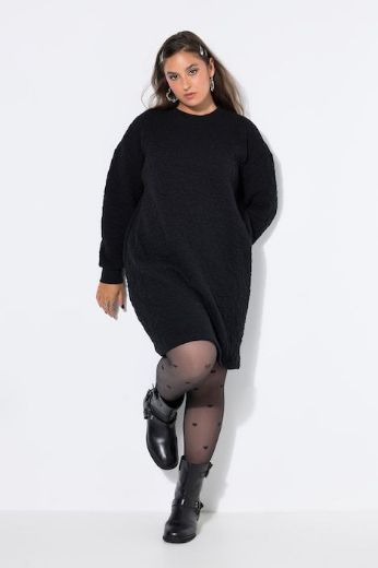 Plus size veliki brojevi Haljina dugih rukava za punije