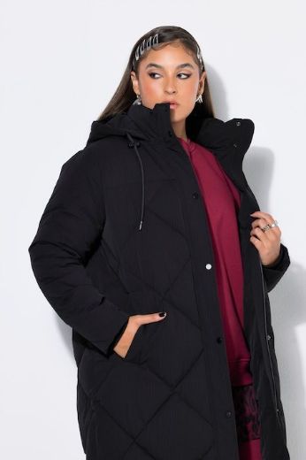 Plus size veliki brojevi Jakna prošivena dužeg kroja za punije