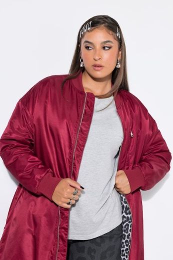 Plus size veliki brojevi Jakna dužeg kroja za punije